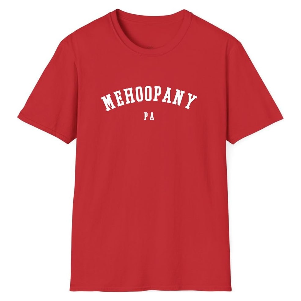 MEHOOPANY PENNSYLVANIA ARCHED — Red