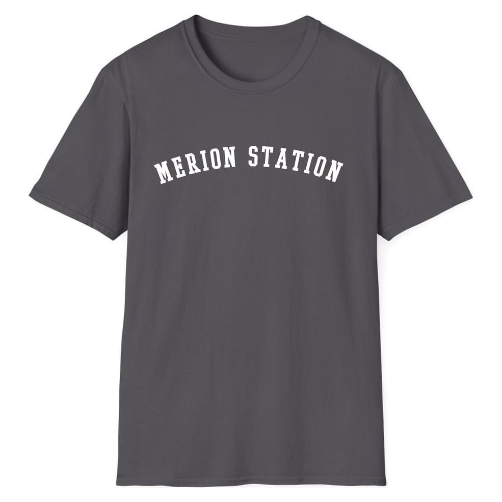 MERION STATION ARCHED — Charcoal
