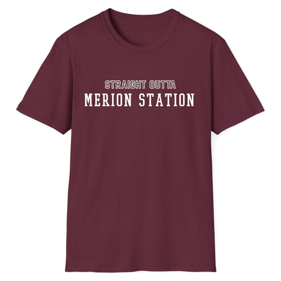 STRAIGHT OUTTA MERION STATION — Maroon
