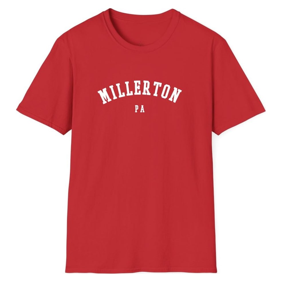 MILLERTON PENNSYLVANIA ARCHED — Red
