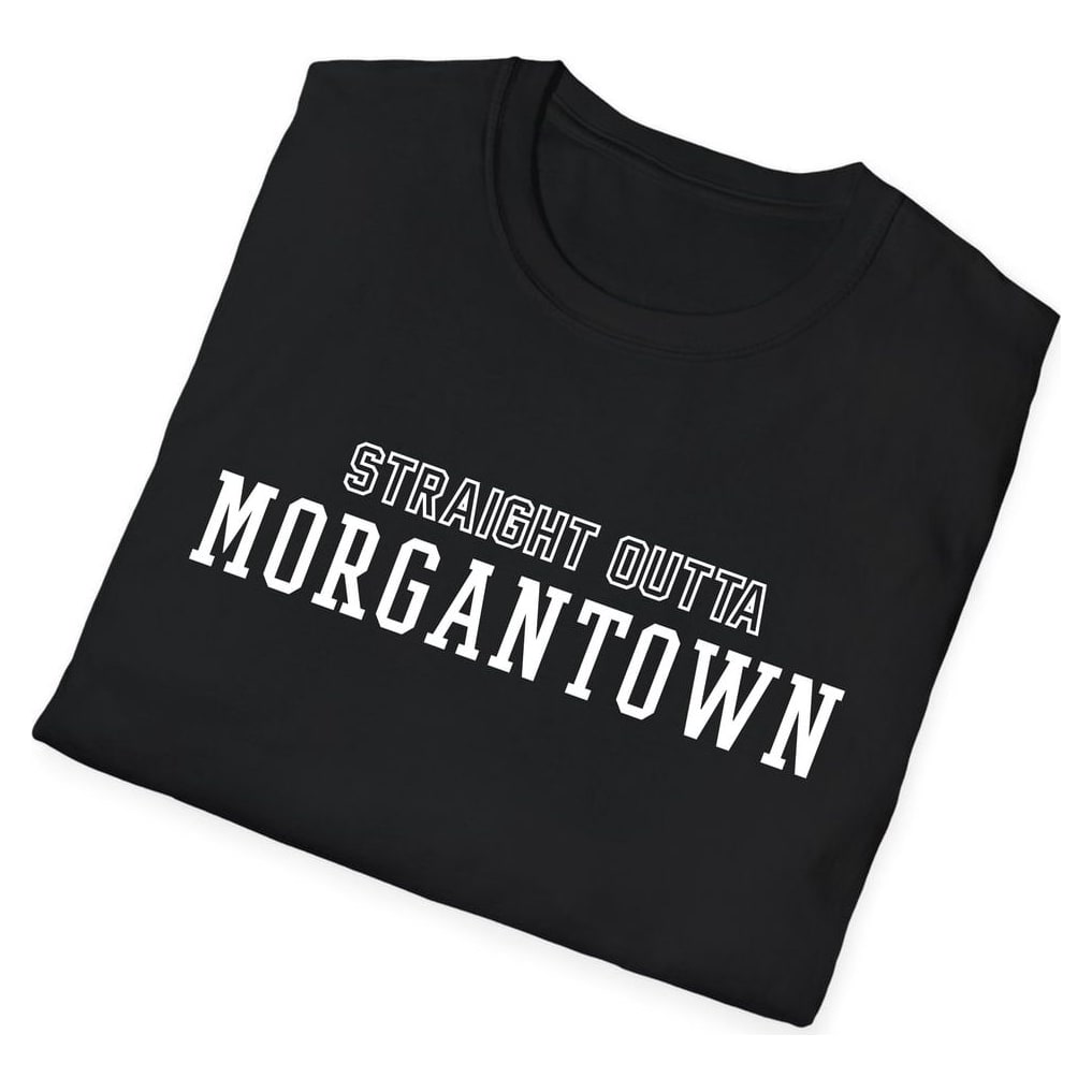 STRAIGHT OUTTA Morgantown — Black — view 4