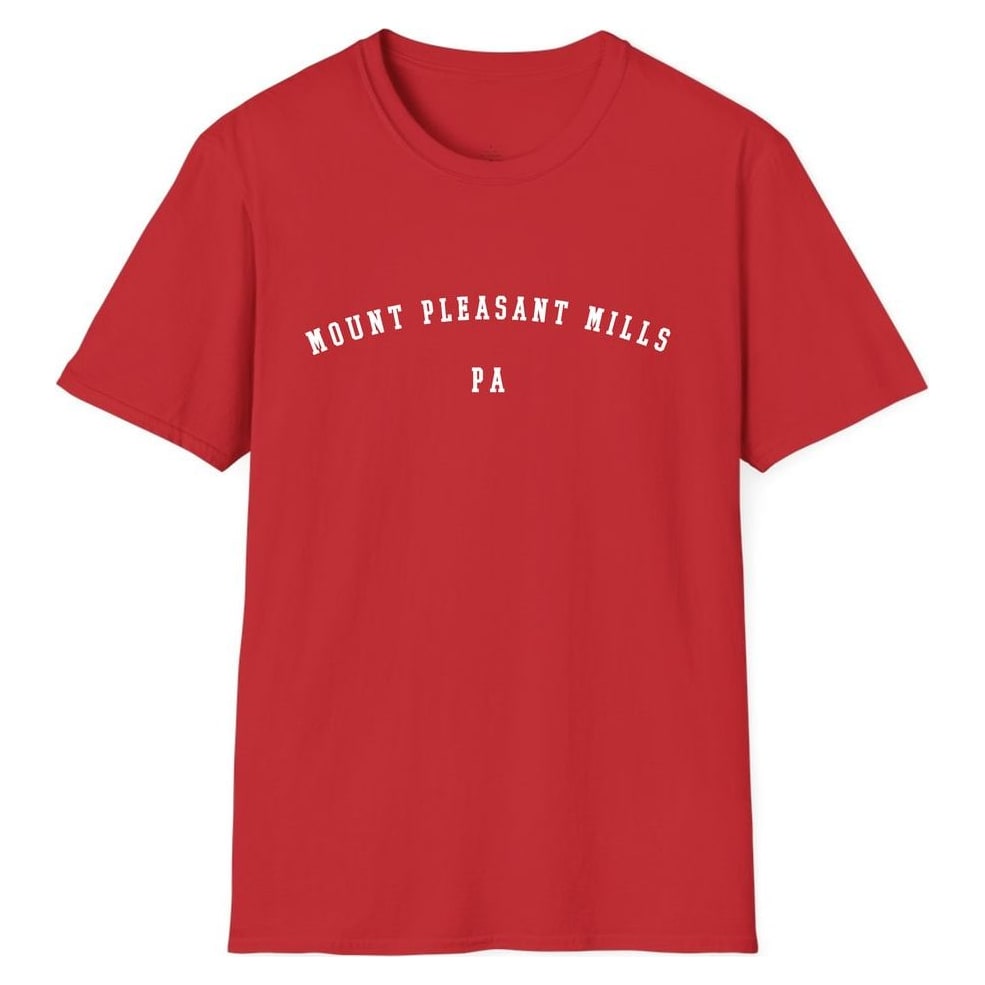 MOUNT PLEASANT MILLS PENNSYLVANIA ARCHED — Red