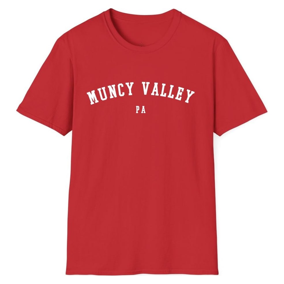 MUNCY VALLEY PENNSYLVANIA ARCHED — Red