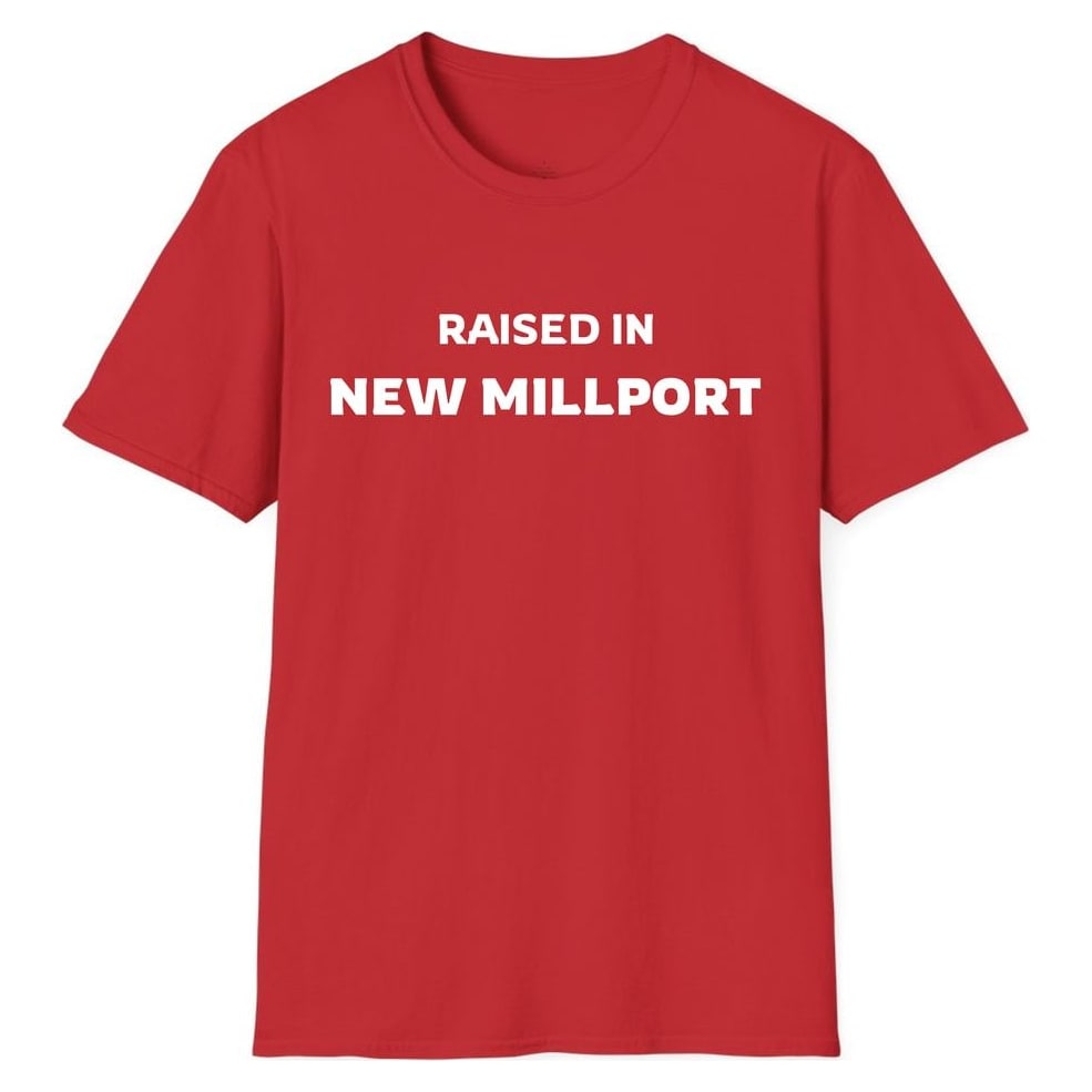RAISED IN NEW MILLPORT — Red