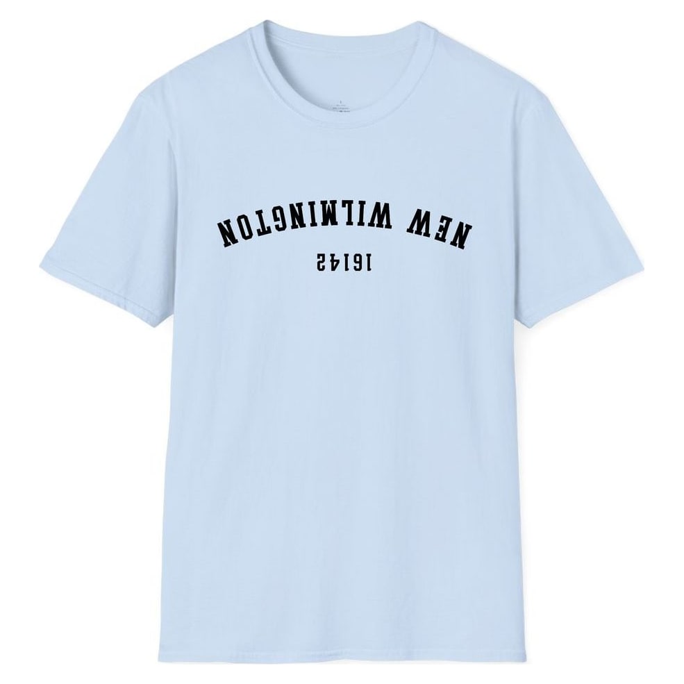 NEW WILMINGTON 16142 ARCHED - UPSIDE DOWN — Light Blue