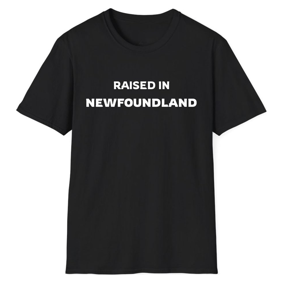 RAISED IN Newfoundland — Black