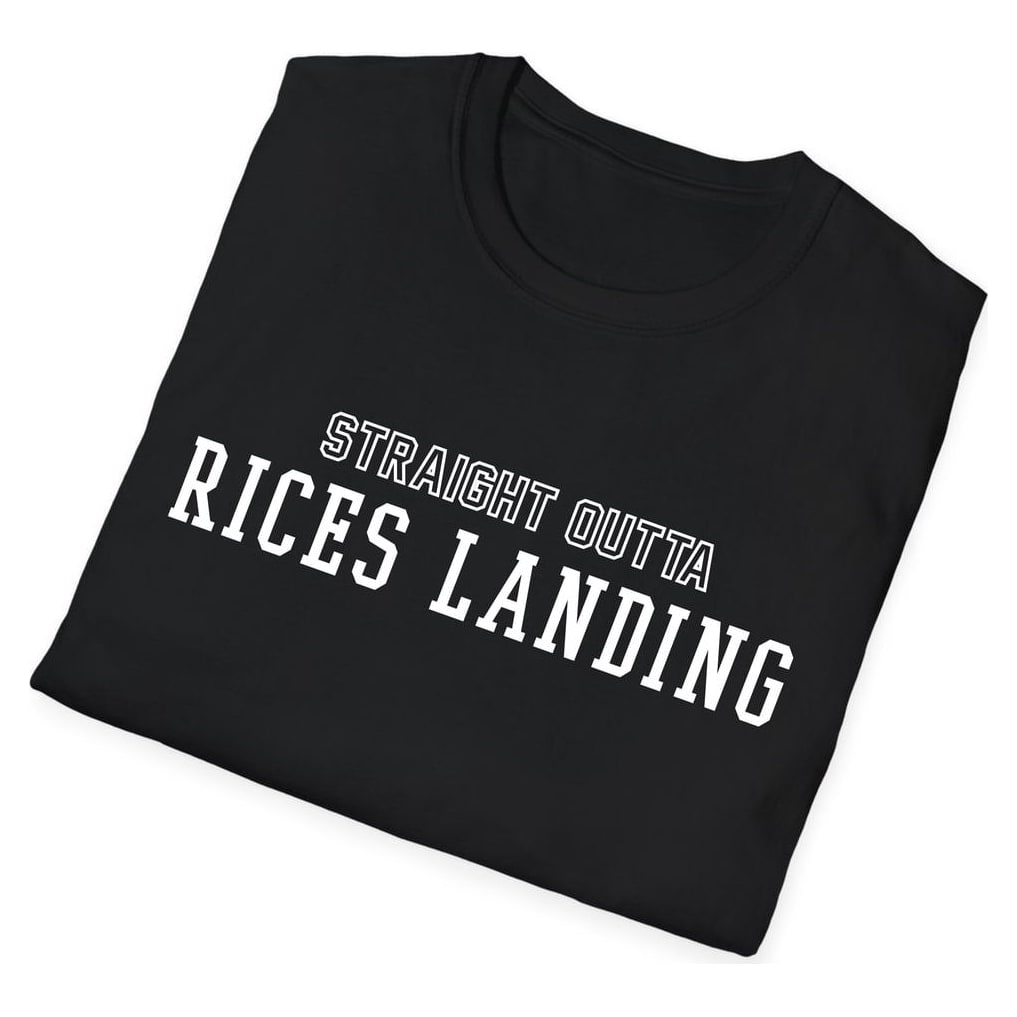 STRAIGHT OUTTA Rices Landing — Black — view 4