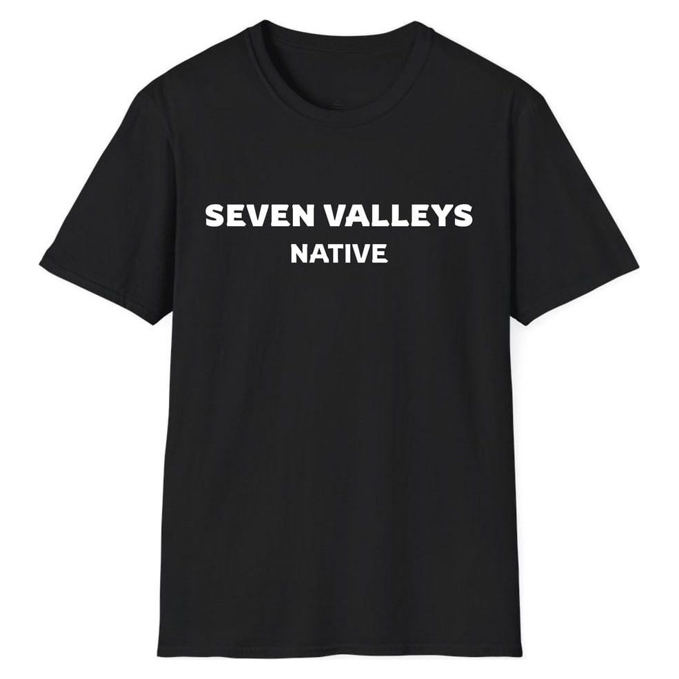 Seven Valleys NATIVE — Unisex Softstyle T-Shirt
