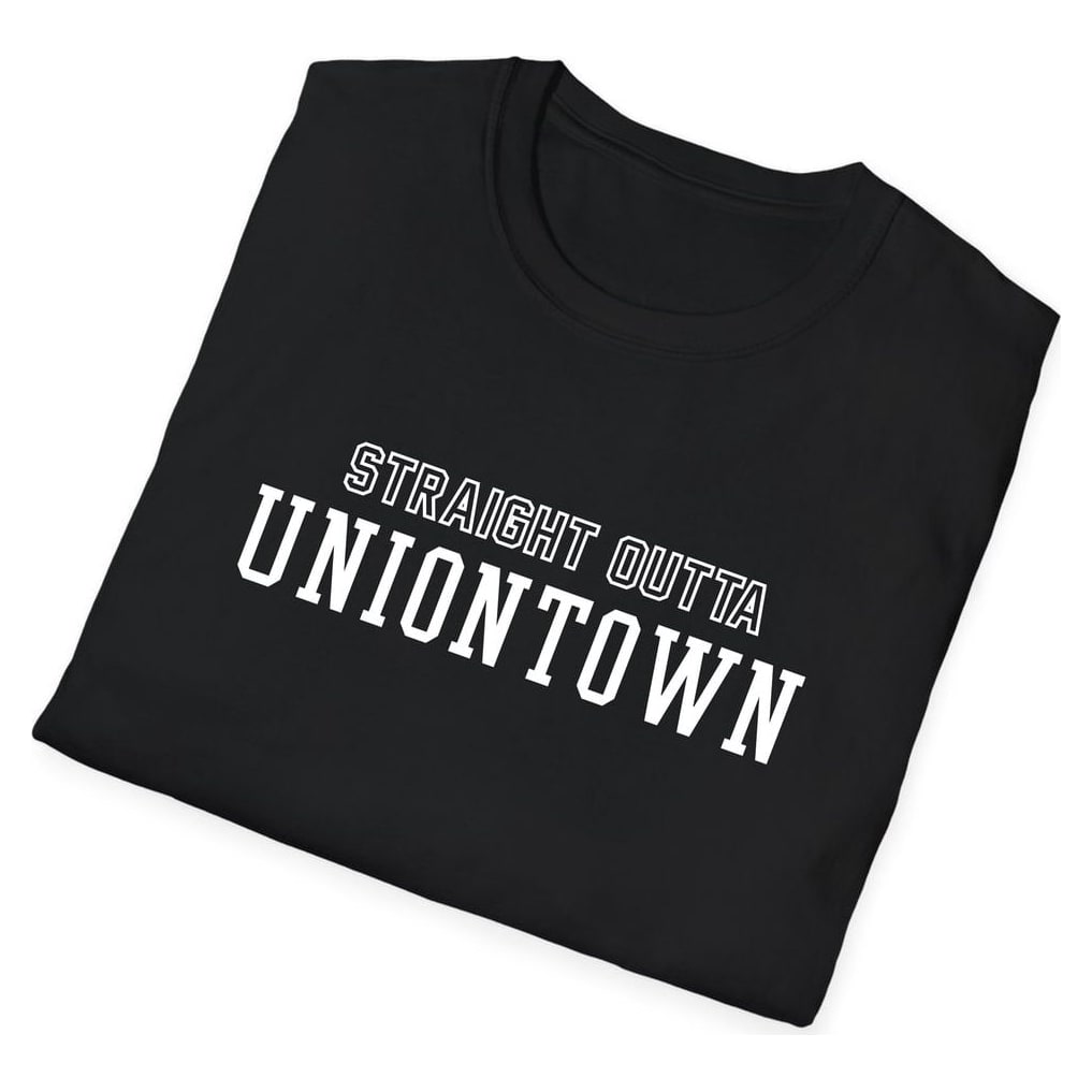 STRAIGHT OUTTA Uniontown — Black — view 4