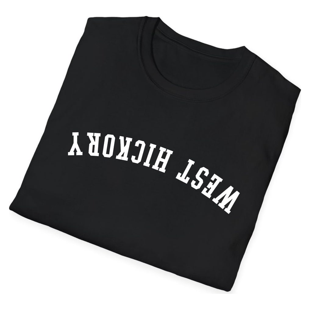 West Hickory ARCHED - UPSIDE DOWN — Black — view 4