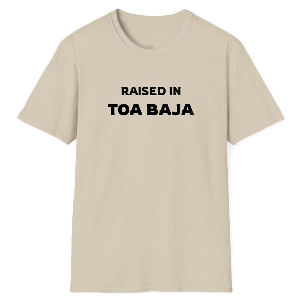 RAISED IN TOA BAJA — Sand