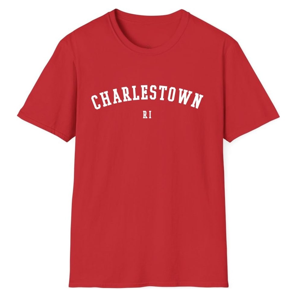 CHARLESTOWN RHODE ISLAND ARCHED — Red