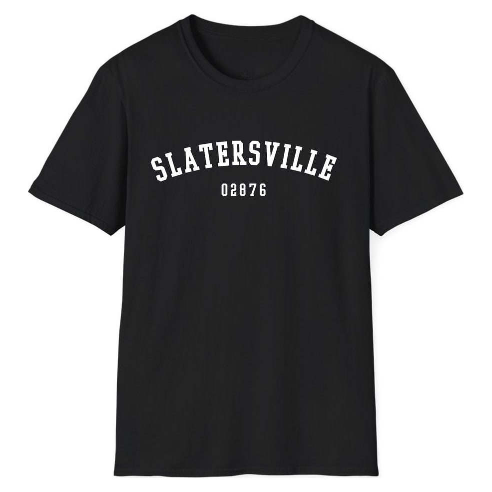 Slatersville 02876 ARCHED — Black