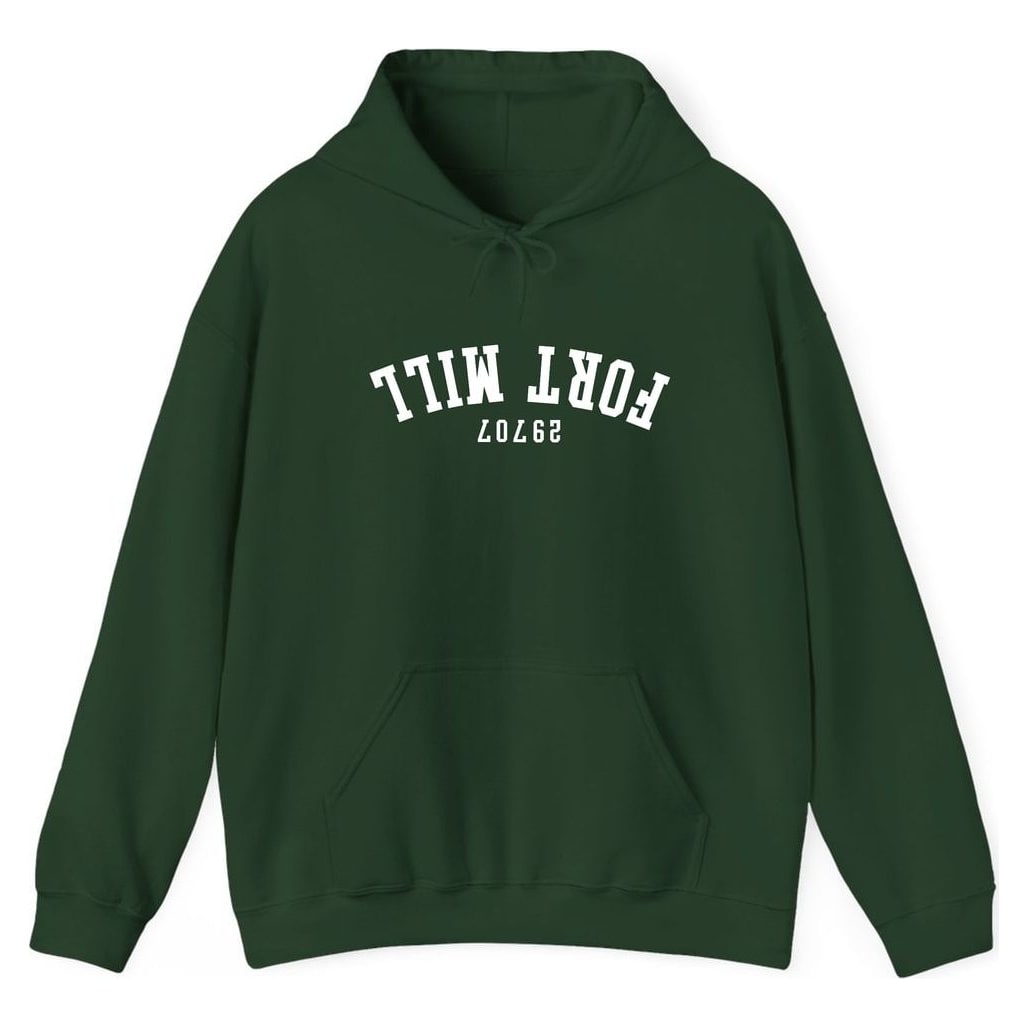 FORT MILL 29707 ARCHED - UPSIDE DOWN — Forest Green