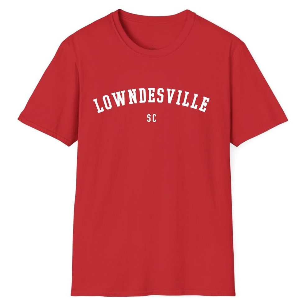 LOWNDESVILLE SOUTH CAROLINA ARCHED — Red