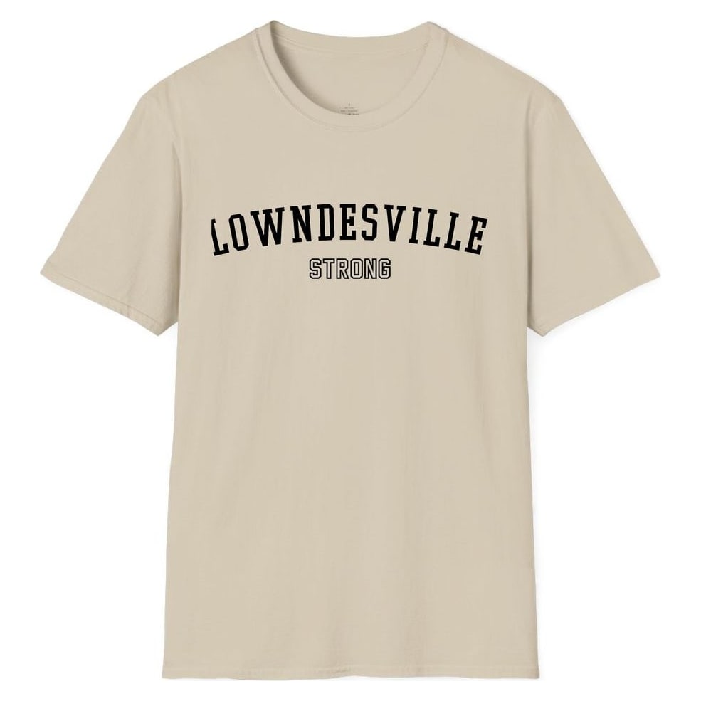 LOWNDESVILLE STRONG — Sand