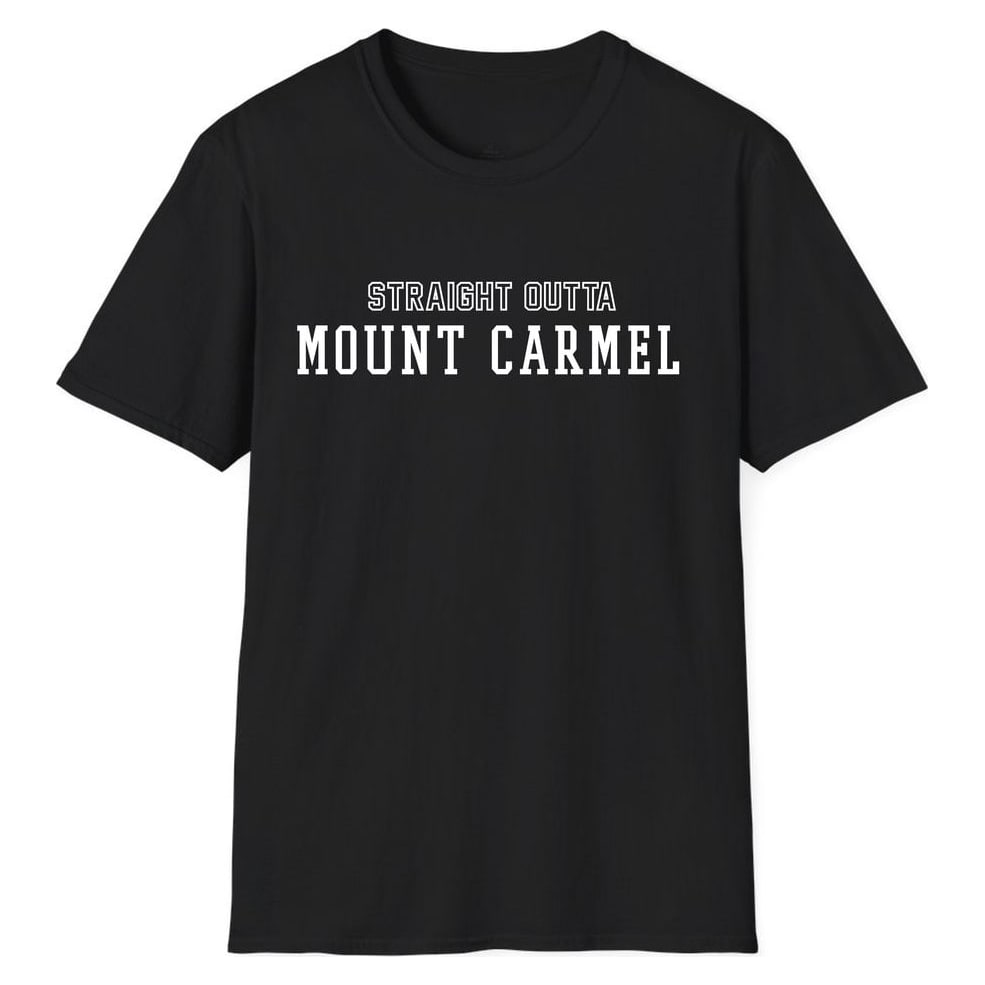 STRAIGHT OUTTA Mount Carmel — Black