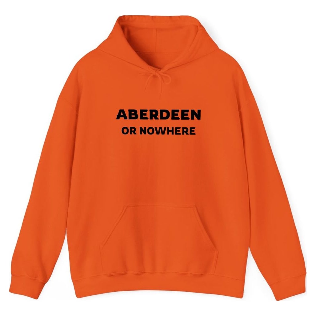 ABERDEEN OR NOWHERE — Orange