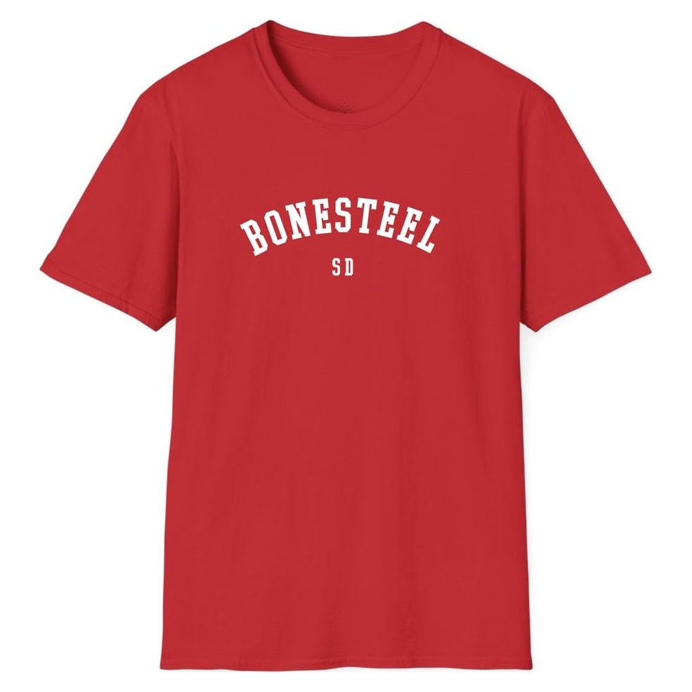 BONESTEEL SOUTH DAKOTA ARCHED — Red