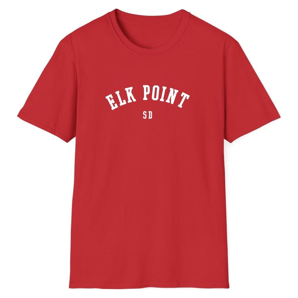 ELK POINT SOUTH DAKOTA ARCHED — Red