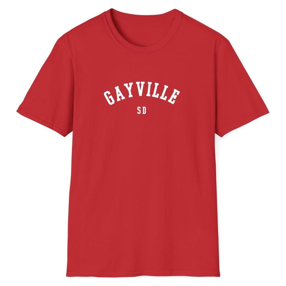 GAYVILLE SOUTH DAKOTA ARCHED — Red