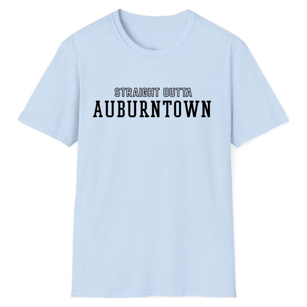 STRAIGHT OUTTA AUBURNTOWN — Light Blue