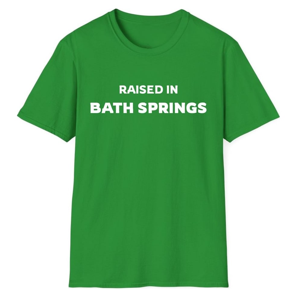 RAISED IN BATH SPRINGS — Irish Green