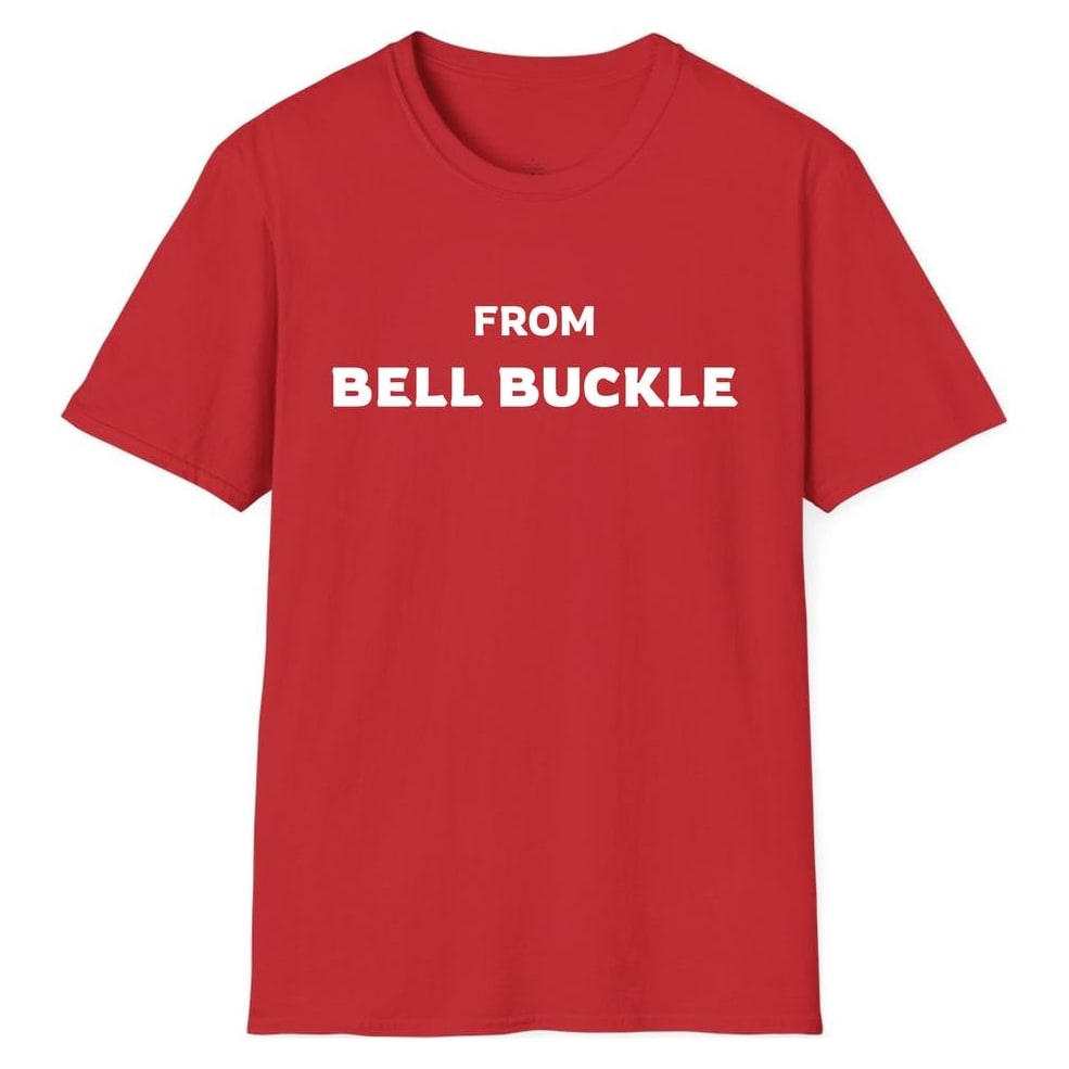 FROM BELL BUCKLE — Red