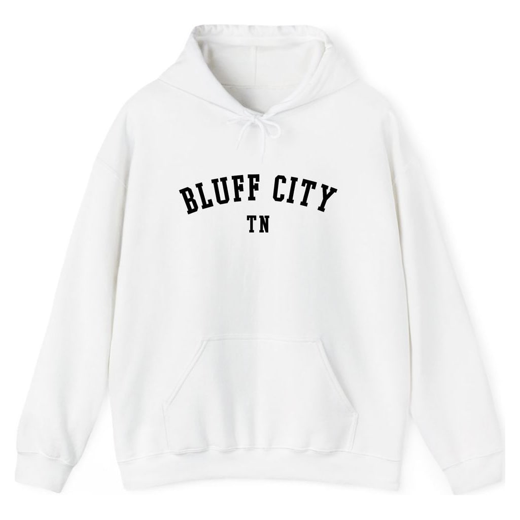 BLUFF CITY TENNESSEE ARCHED — White