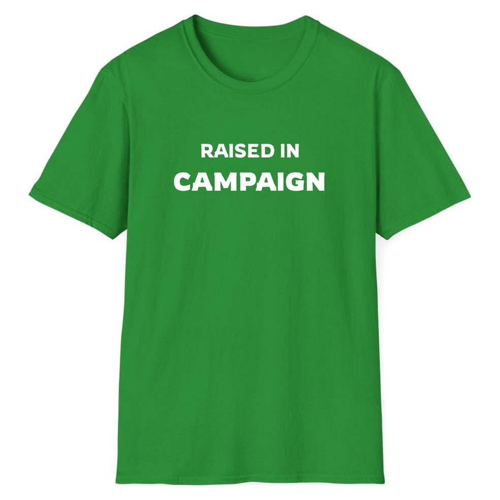 RAISED IN CAMPAIGN — Irish Green