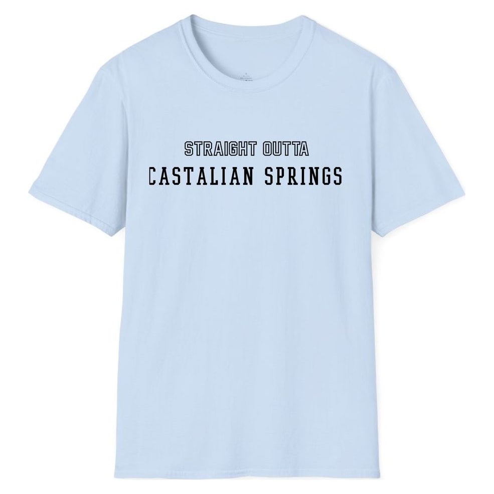 STRAIGHT OUTTA CASTALIAN SPRINGS — Light Blue