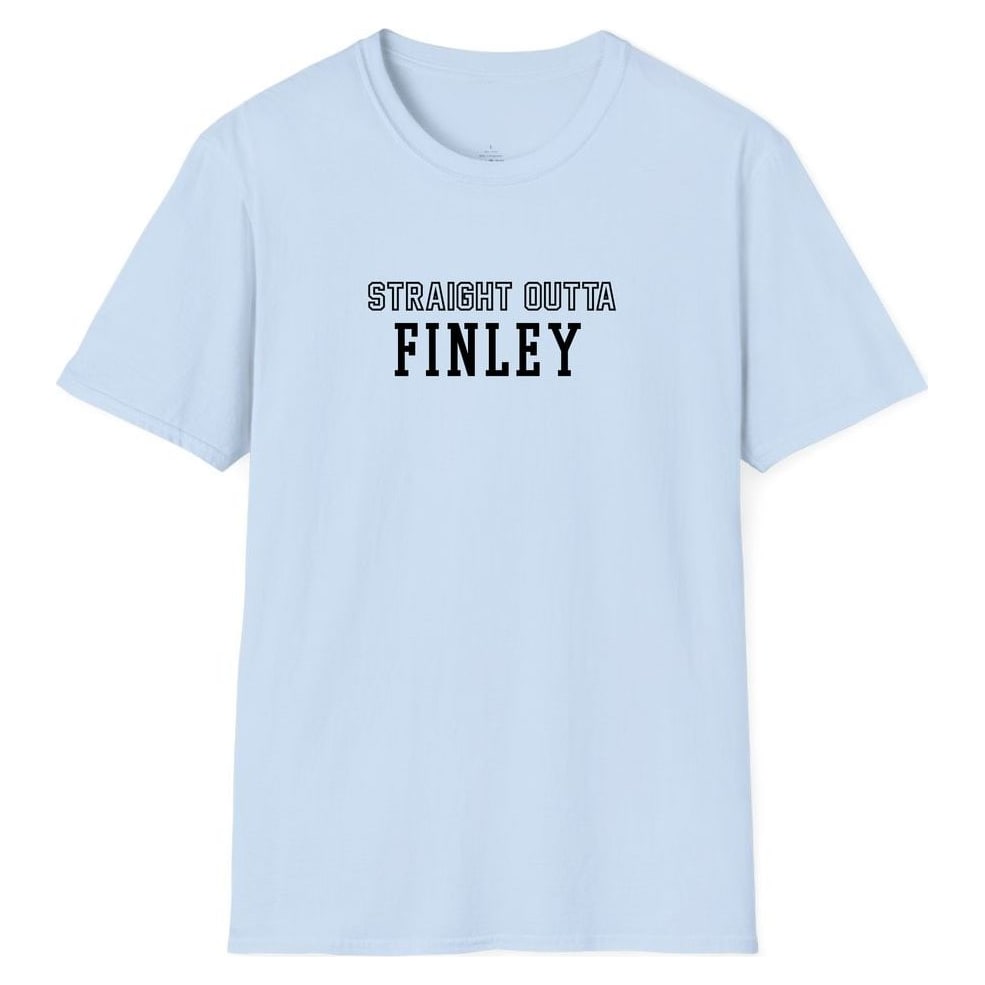 STRAIGHT OUTTA FINLEY — Light Blue