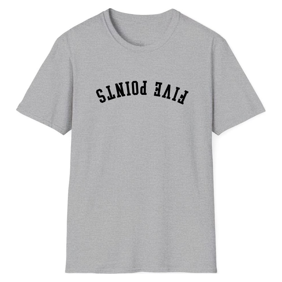 FIVE POINTS ARCHED - UPSIDE DOWN — Sport Grey