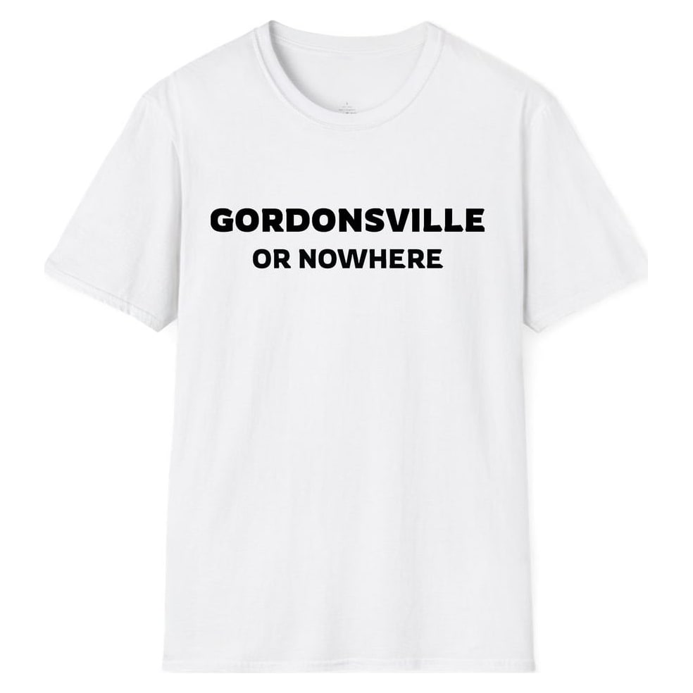 GORDONSVILLE OR NOWHERE — White