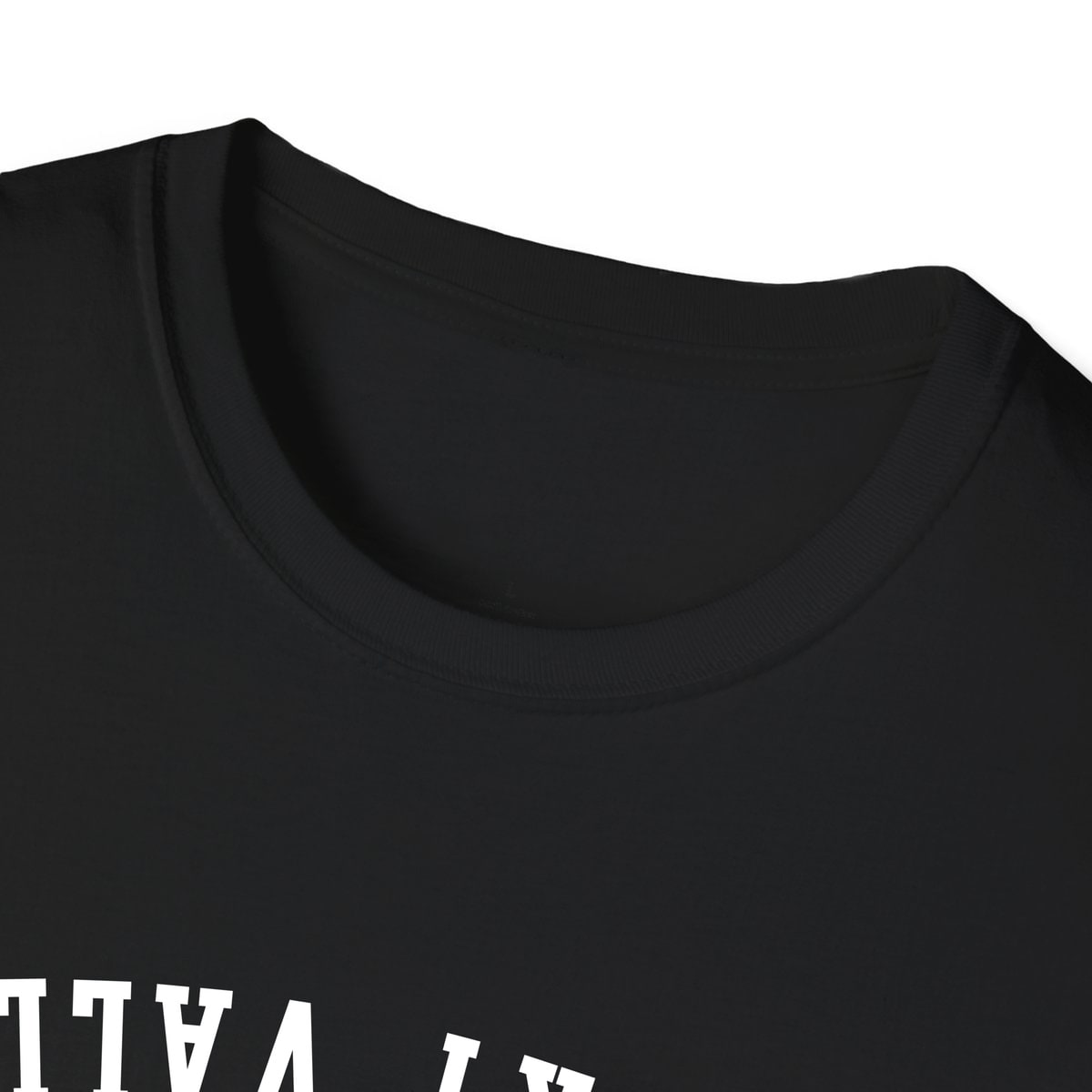 Hickory Valley TENNESSEE ARCHED - UPSIDE DOWN — Black — view 3