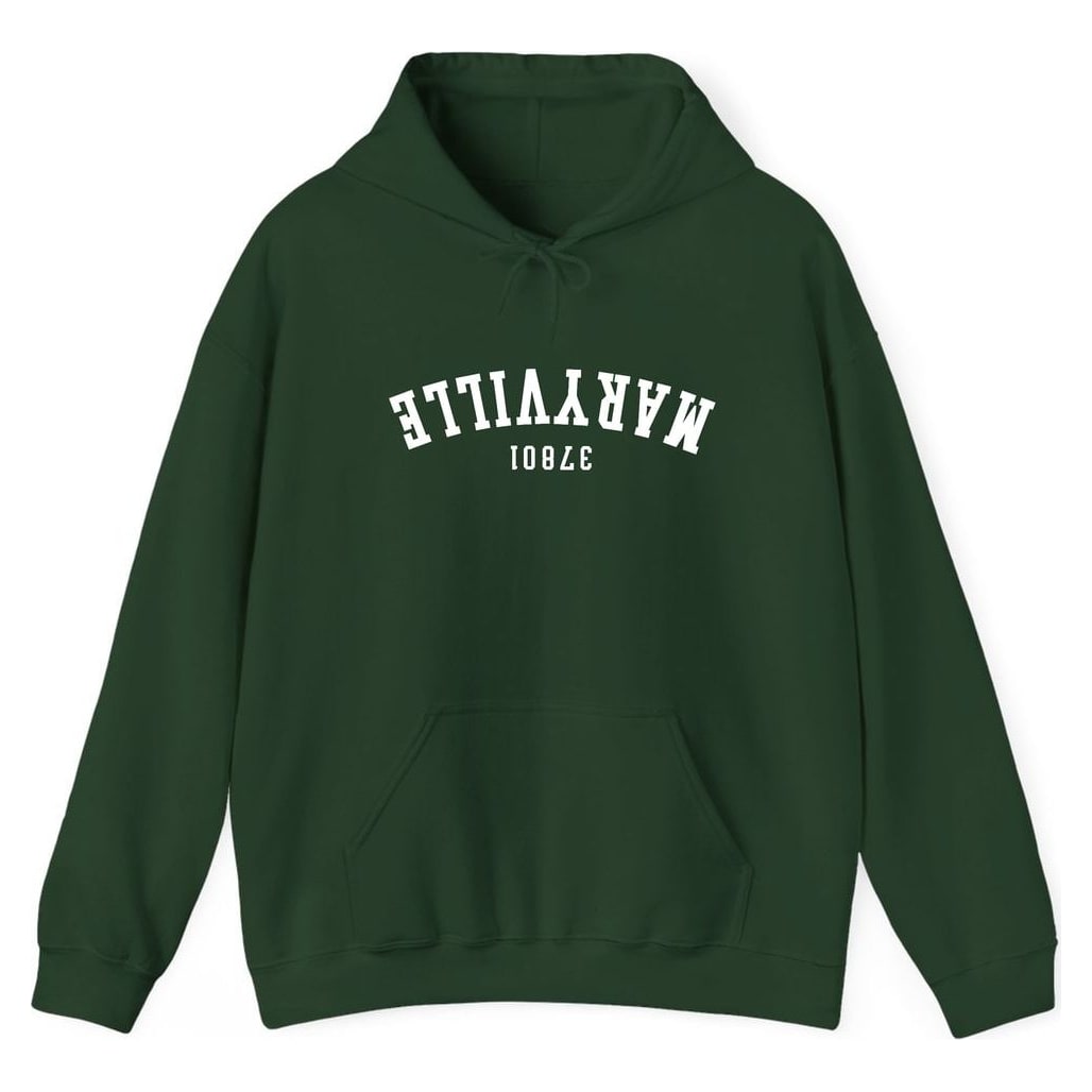 MARYVILLE 37801 ARCHED - UPSIDE DOWN — Forest Green