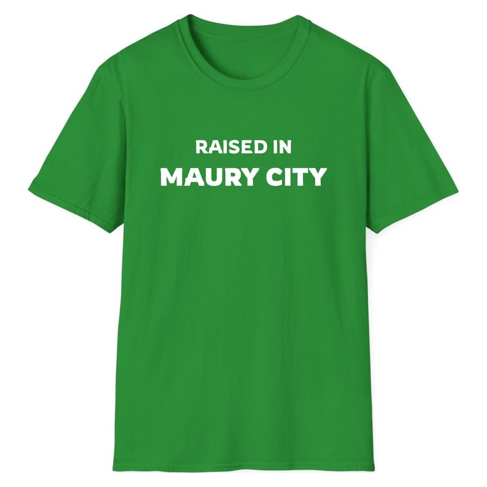 RAISED IN MAURY CITY — Irish Green