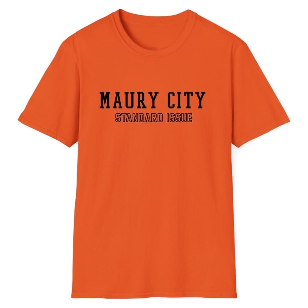 MAURY CITY STANDARD ISSUE — Orange