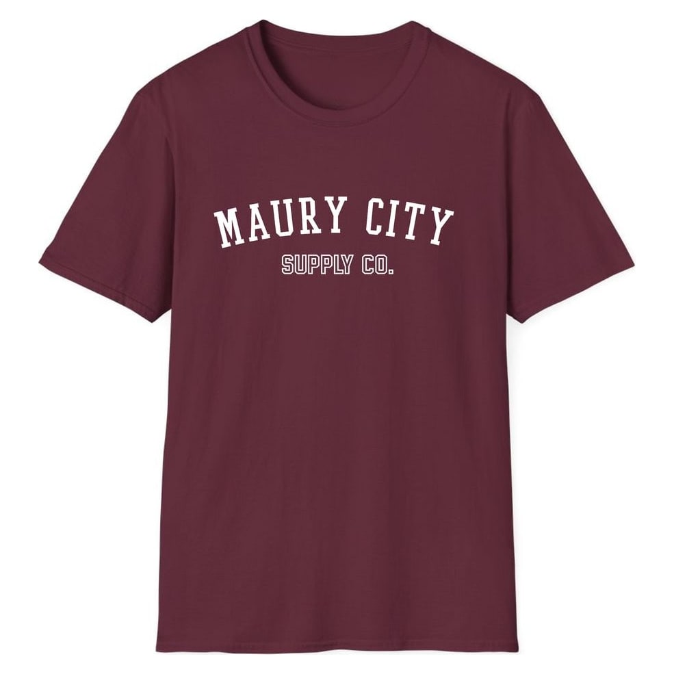 MAURY CITY SUPPLY CO. — Maroon