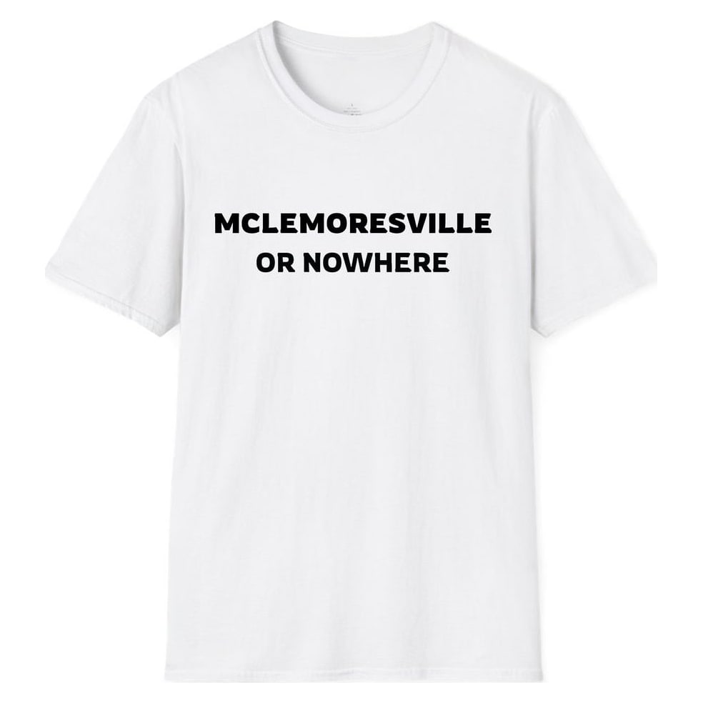 MCLEMORESVILLE OR NOWHERE — White