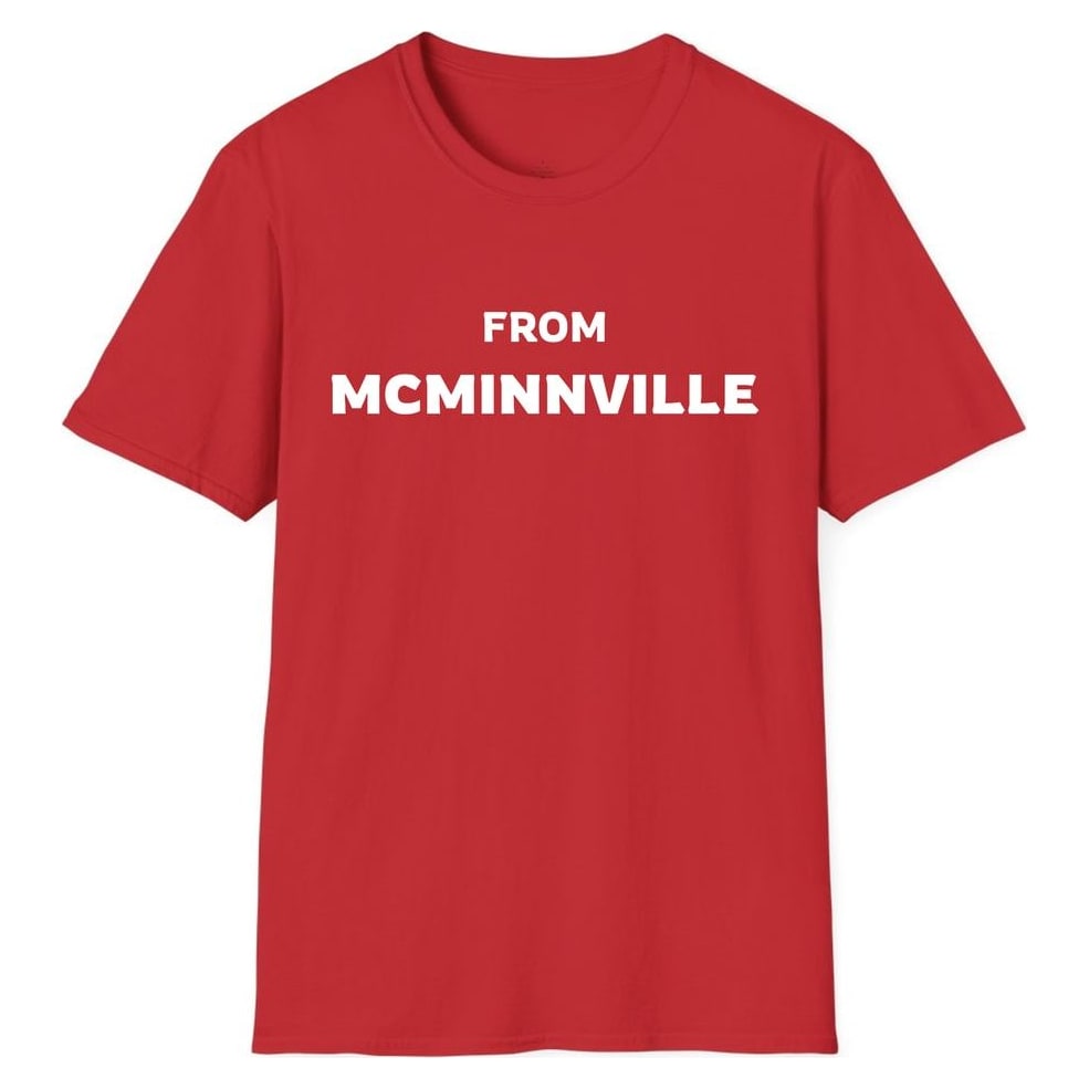 FROM MCMINNVILLE — Red
