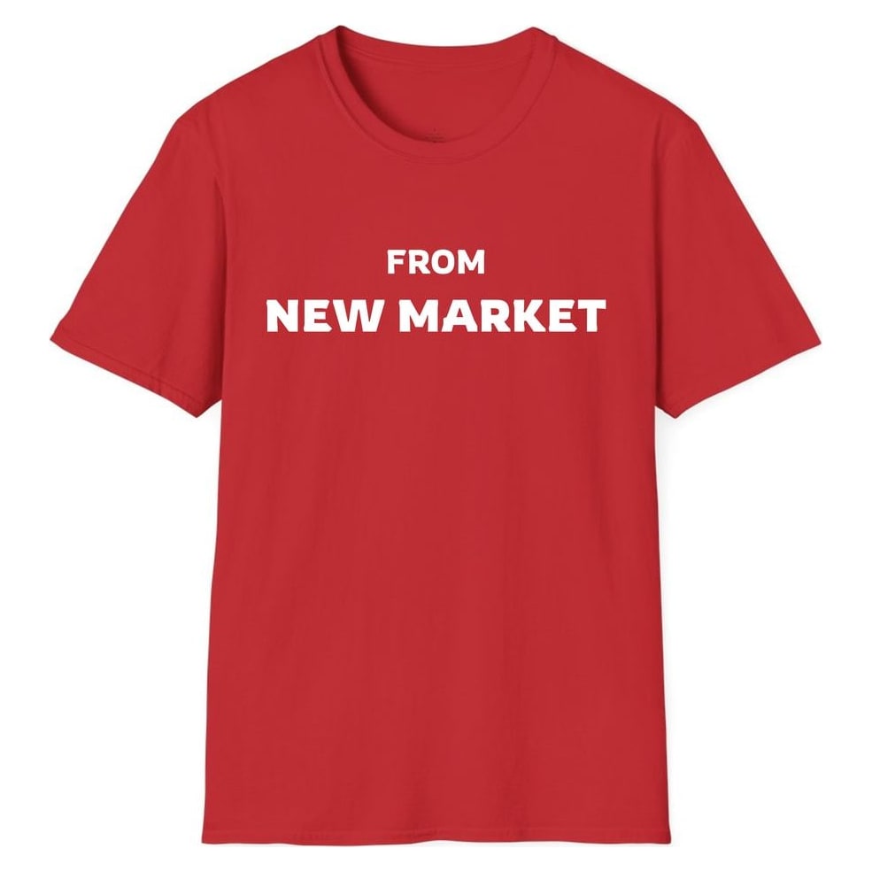 FROM NEW MARKET — Red