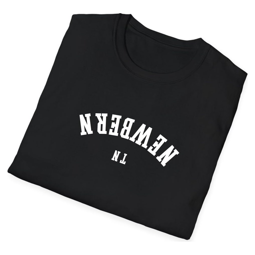 Newbern TENNESSEE ARCHED - UPSIDE DOWN — Black — view 4
