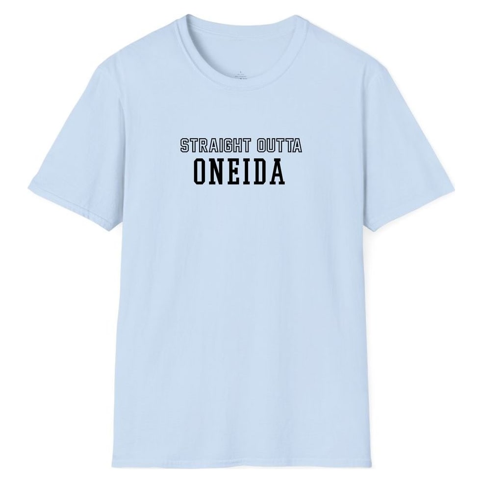 STRAIGHT OUTTA ONEIDA — Light Blue