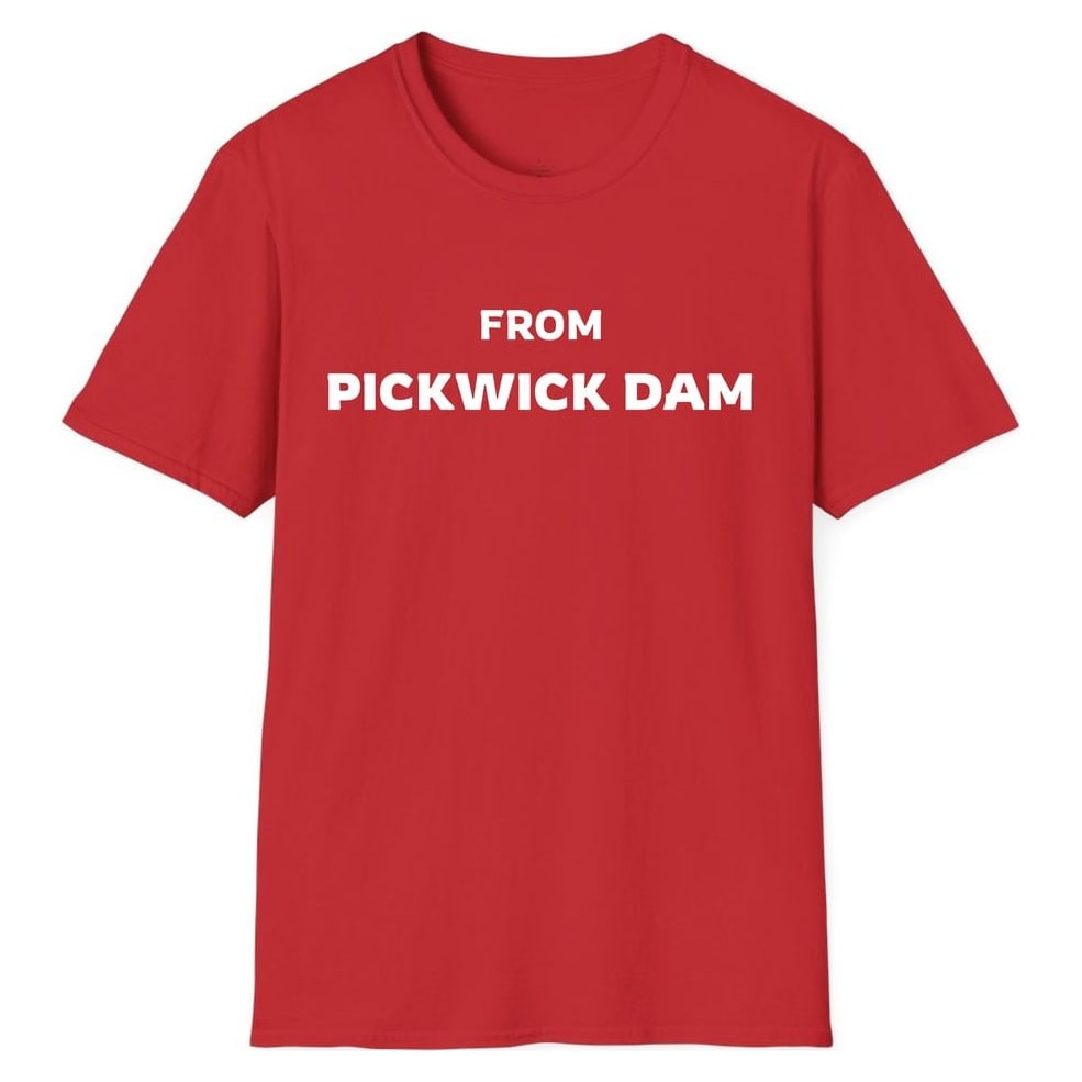 FROM PICKWICK DAM — Red