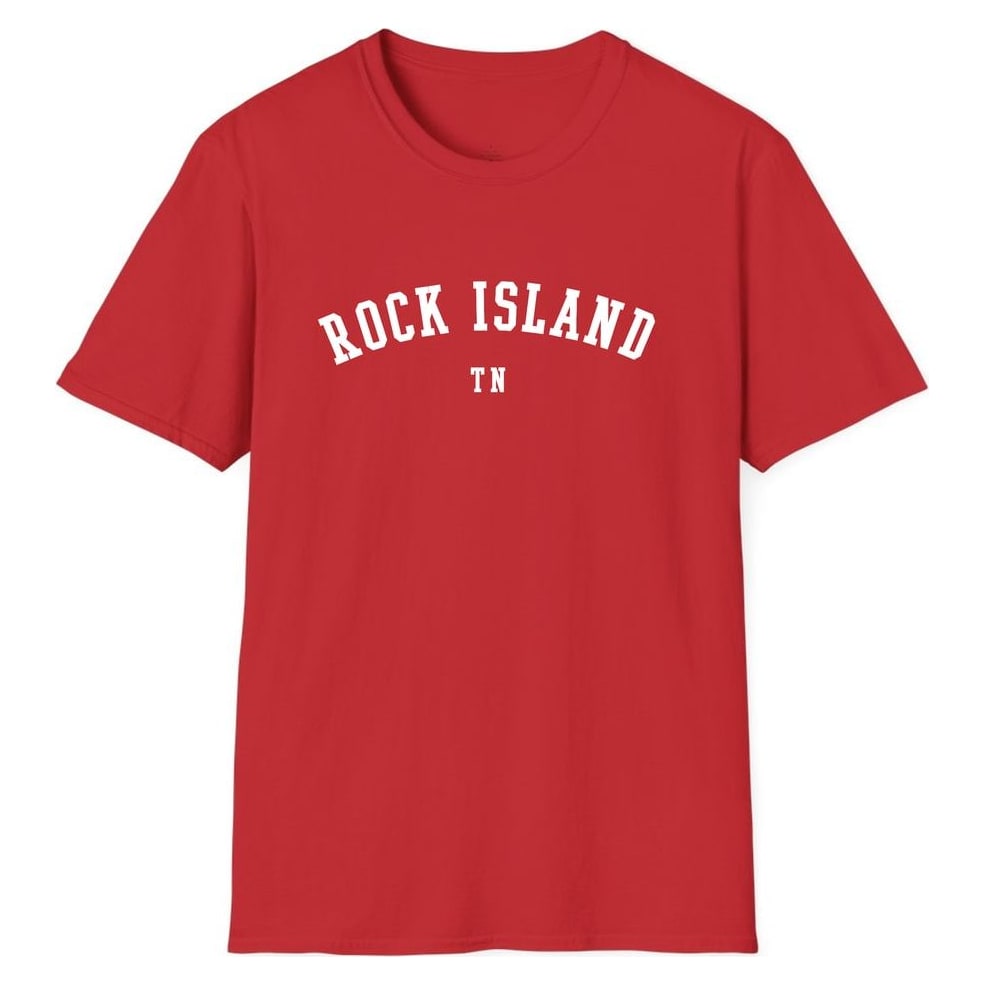 ROCK ISLAND TENNESSEE ARCHED — Red