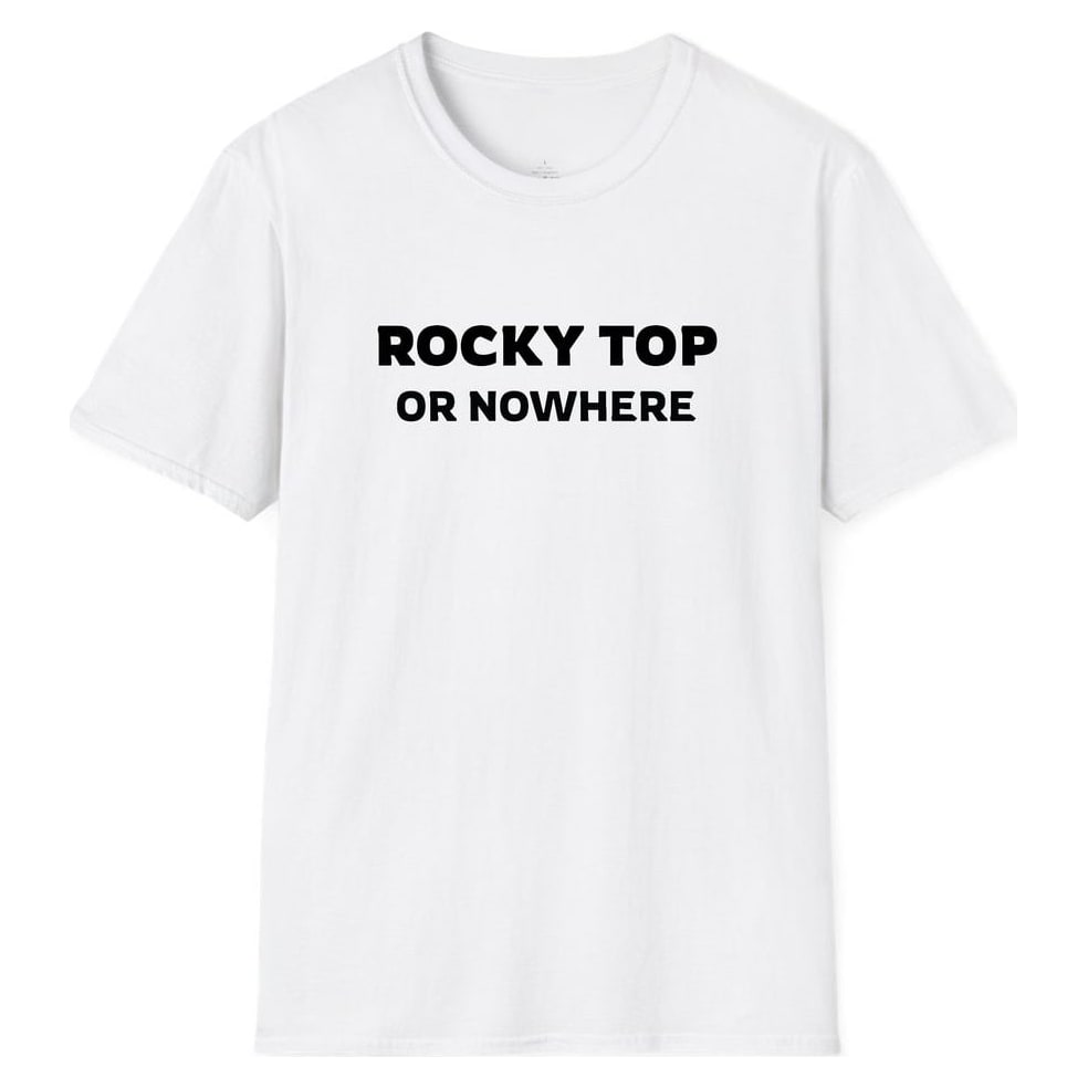 ROCKY TOP OR NOWHERE — White