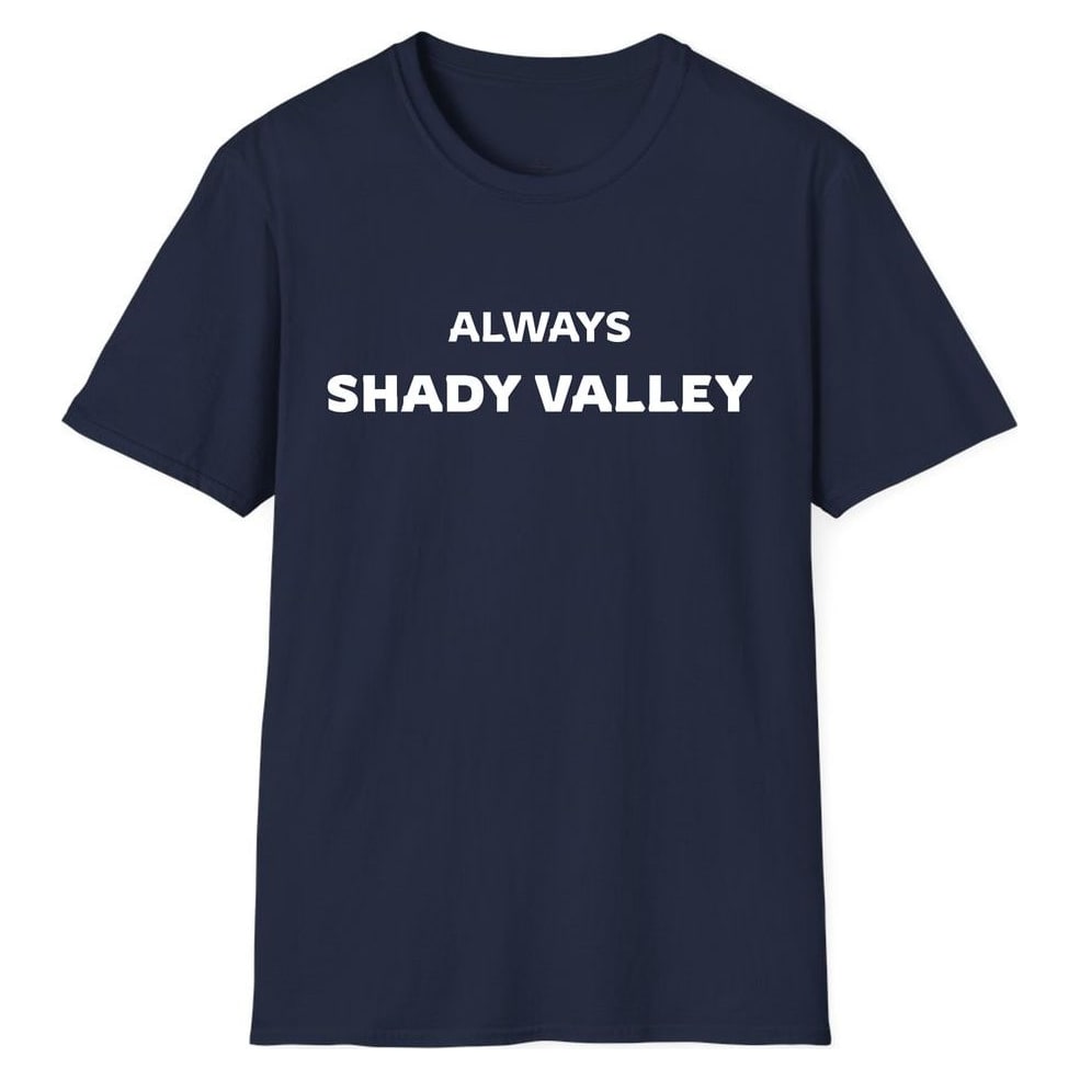 ALWAYS SHADY VALLEY — Navy