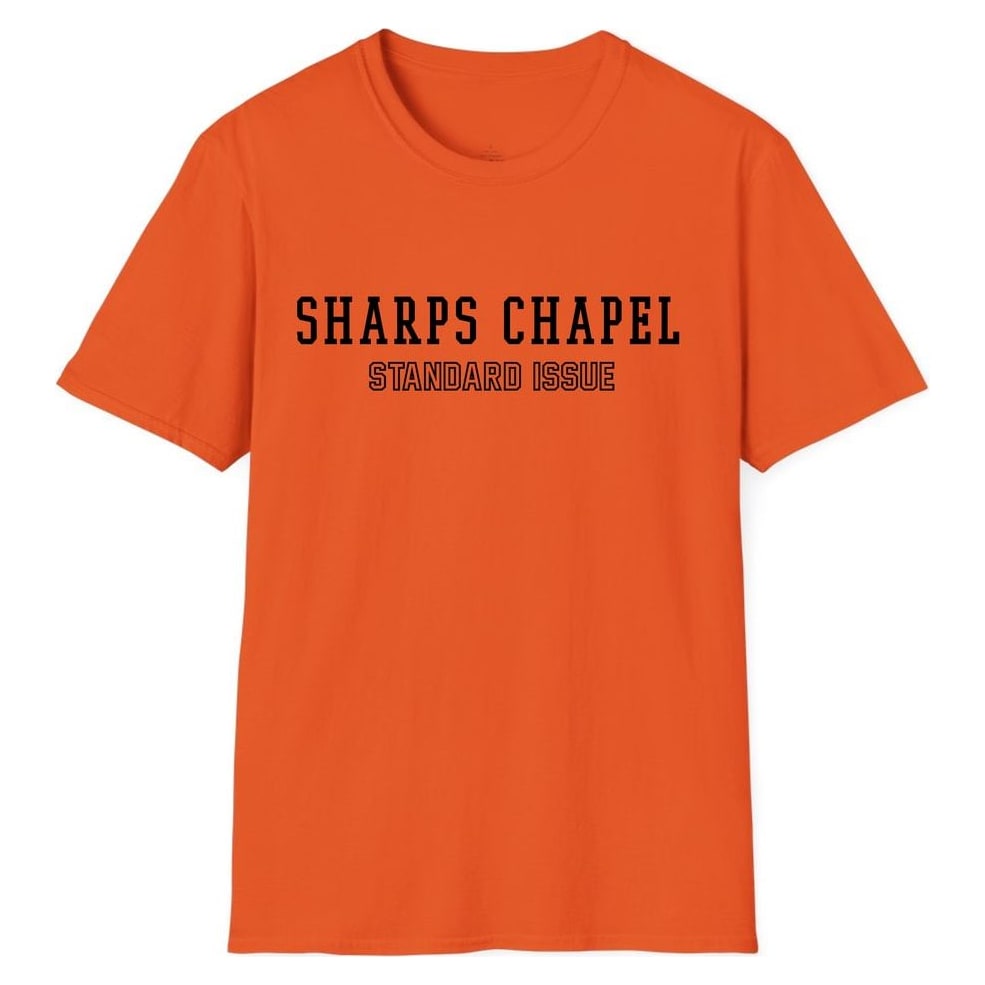 SHARPS CHAPEL STANDARD ISSUE — Orange