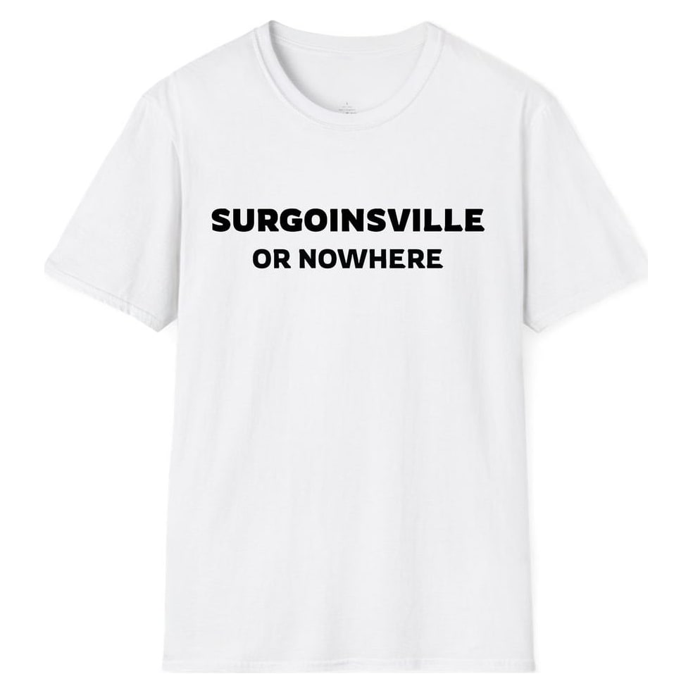 SURGOINSVILLE OR NOWHERE — White